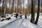 Anello invernale con neve dei TRE FAGGI da Fuipiano il 10 febbraio 2018 - FOTOGALLERY